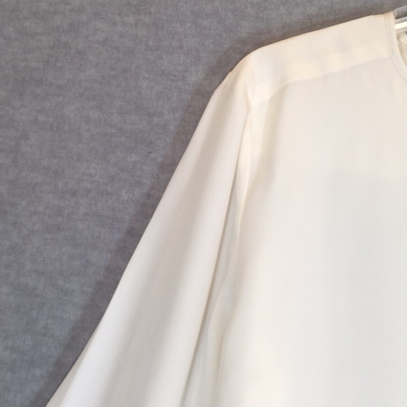 CHICO’S Winter White Comfy Versatile Wardrobe Staple Oversized Long Line Tunic - Picture 8 of 16